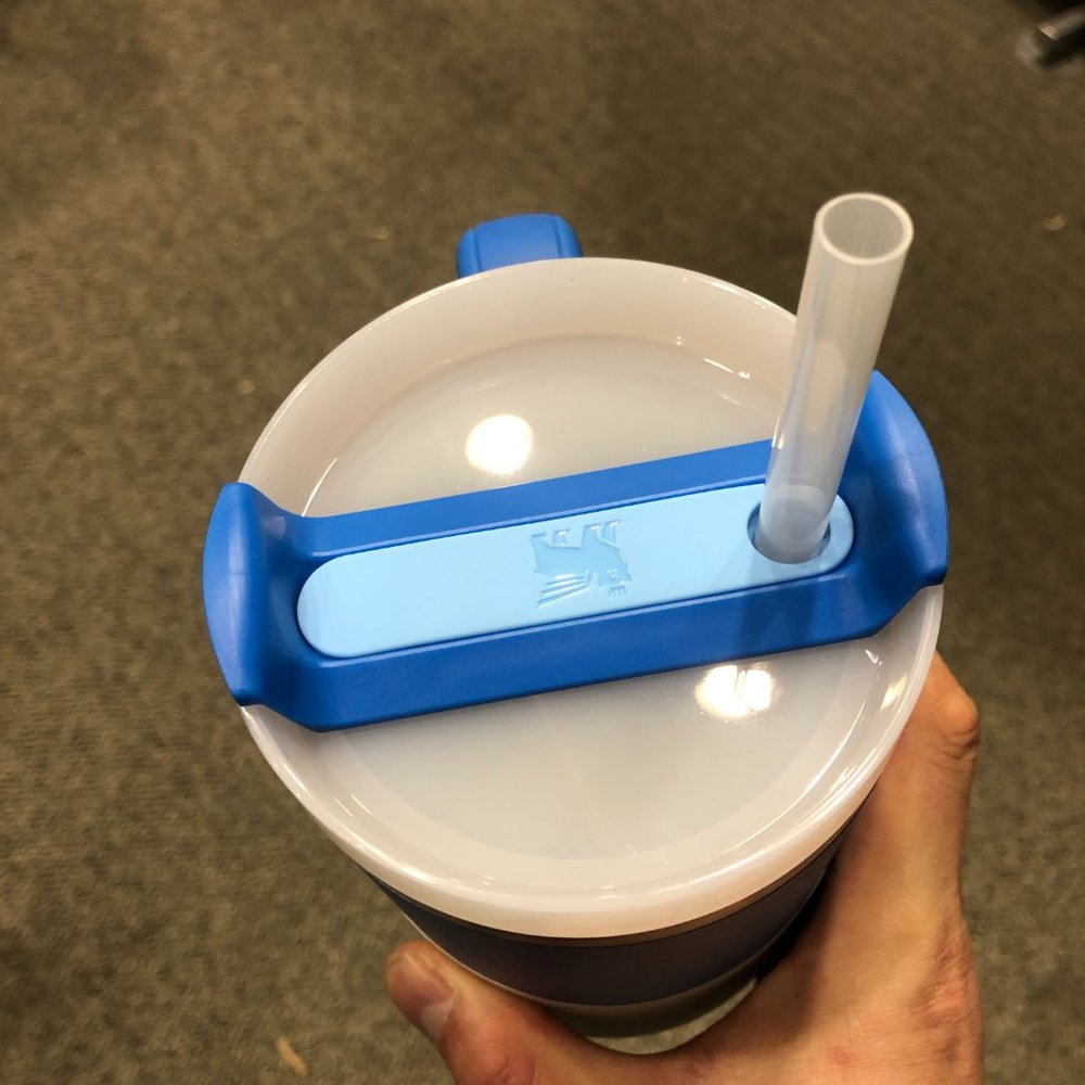 Stanley Quencher H2.0 40 OZ tumbler  azure  blue New release - Picture 6 of 7